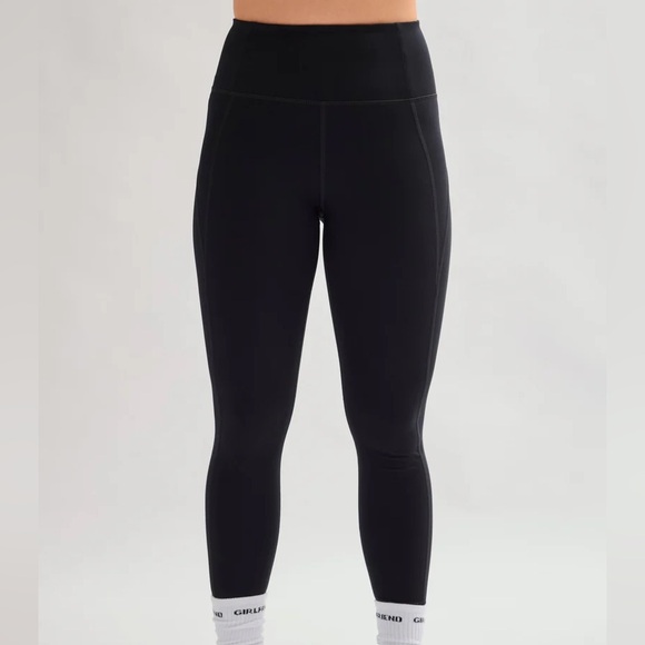 Girlfriend Collective Black Compressive High-Rise Legging - Picture 1 of 2